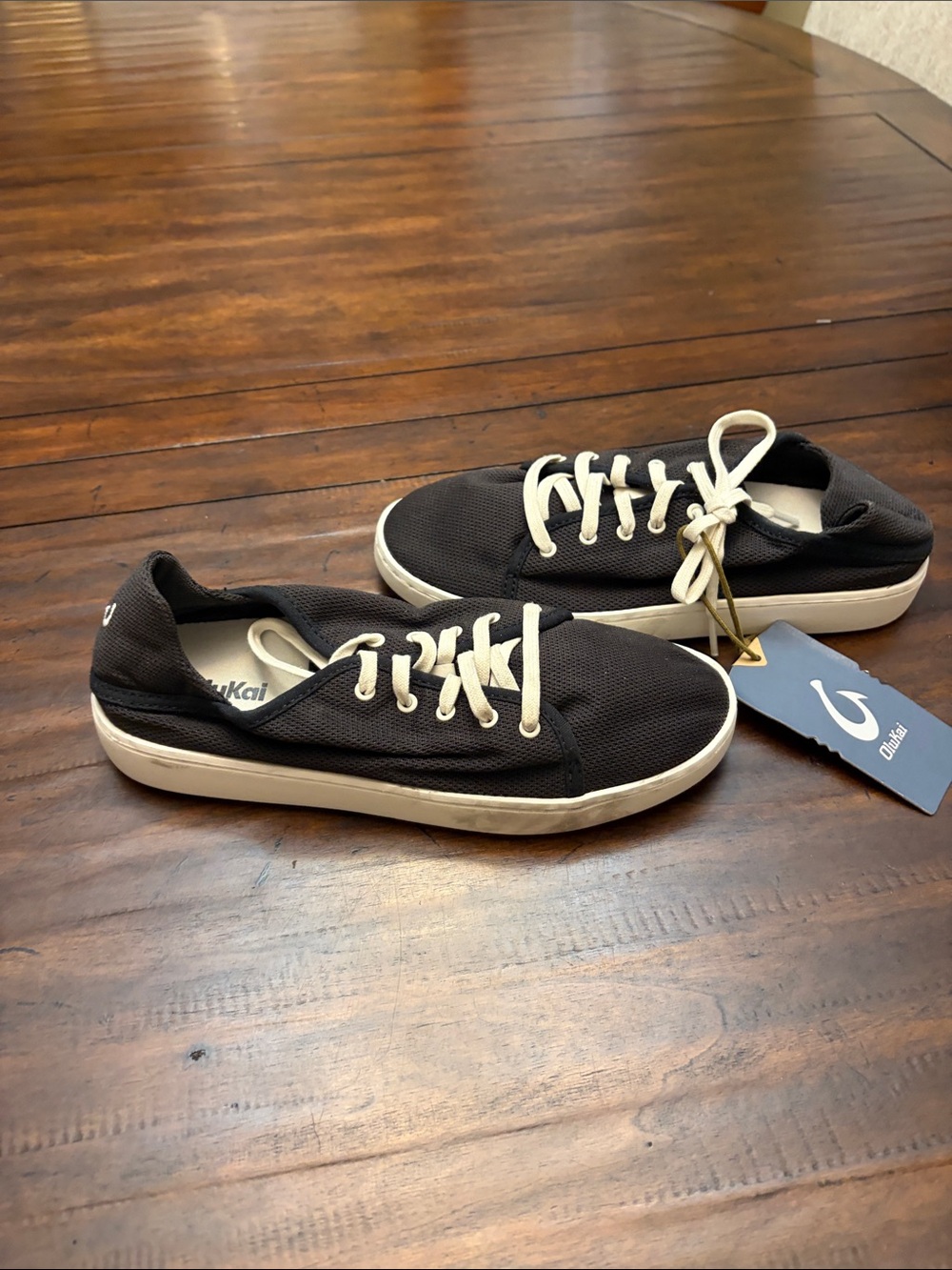 Olukai Black PEHUEA Woman US 8 SW